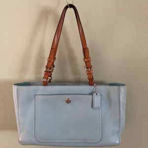 Coach Light Blue Bag